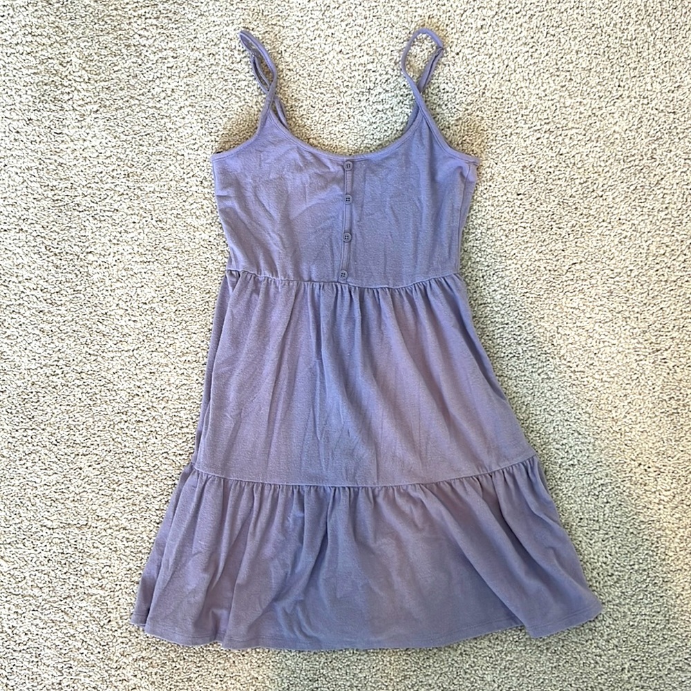 Lilac Wild Fable tiered mini dress